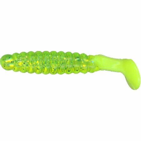 FIESTA 1 in. Crappie Grubs, Lemonade FI2979750